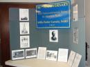 Commemorative board created by Mid-MO ARC to commemorate 9ABDs life and achievements, which was displayed at the W9C special event station operating area.